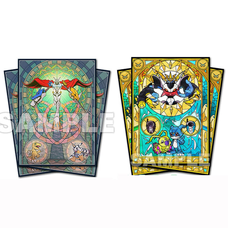 Card Penny Sleeve - 60pcs/set Digimon Adventure Omegamon Imperialdramon Card