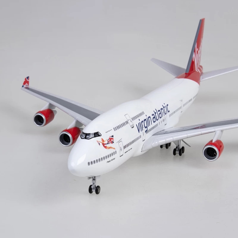 47cm Virgin Atlantic B747 Airp - Model Airplane Plastic recension och pris