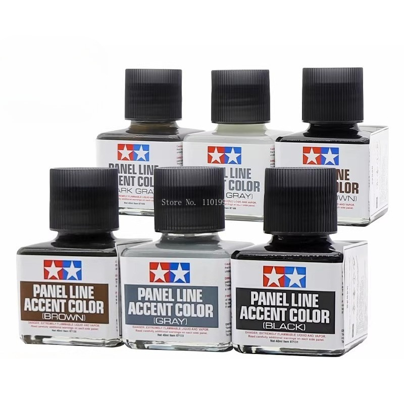 40ml Panel Line Accent Color E - Tamiya Model Paint Set recension och pris