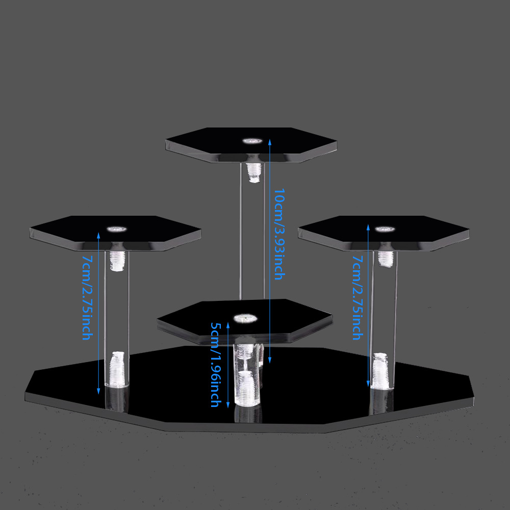 Layered Acrylic Display Stand  - Pop Display Shelf recension och pris
