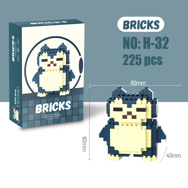 Pokemon Micro Building Blocks  - Lego Set Technic recension och pris