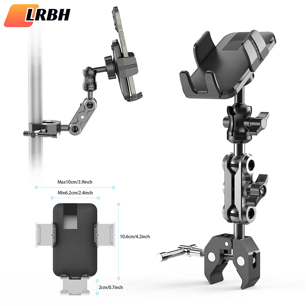 Phone Holder with Super Clamp  - Pop Display Shelf recension och pris