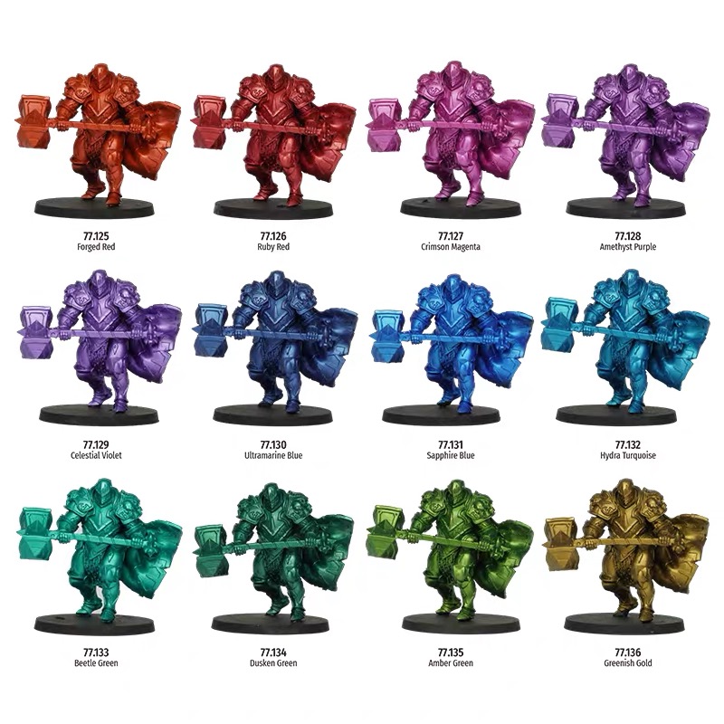 18ml Metallic Series Water-bas - Tamiya Model Paint Set recension och pris