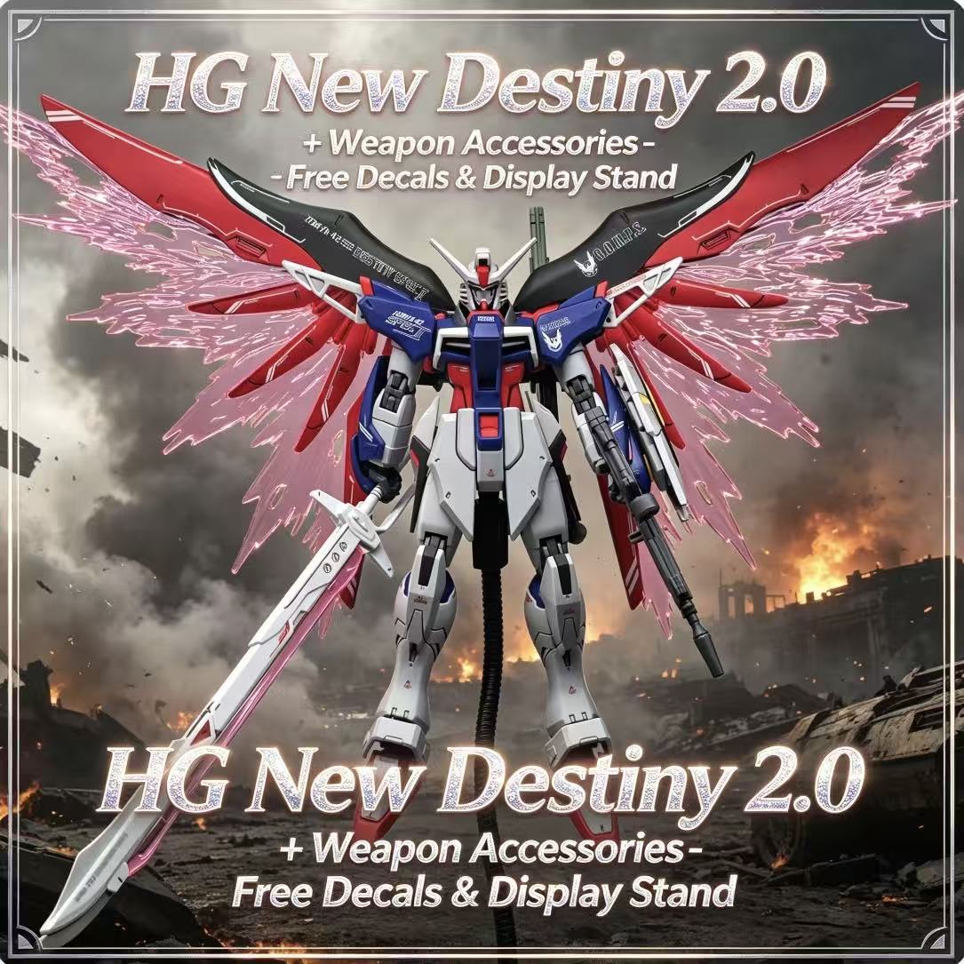 224 HG 1/144 Destiny Spec II F - Bandai Model Gundam Hg recension och pris