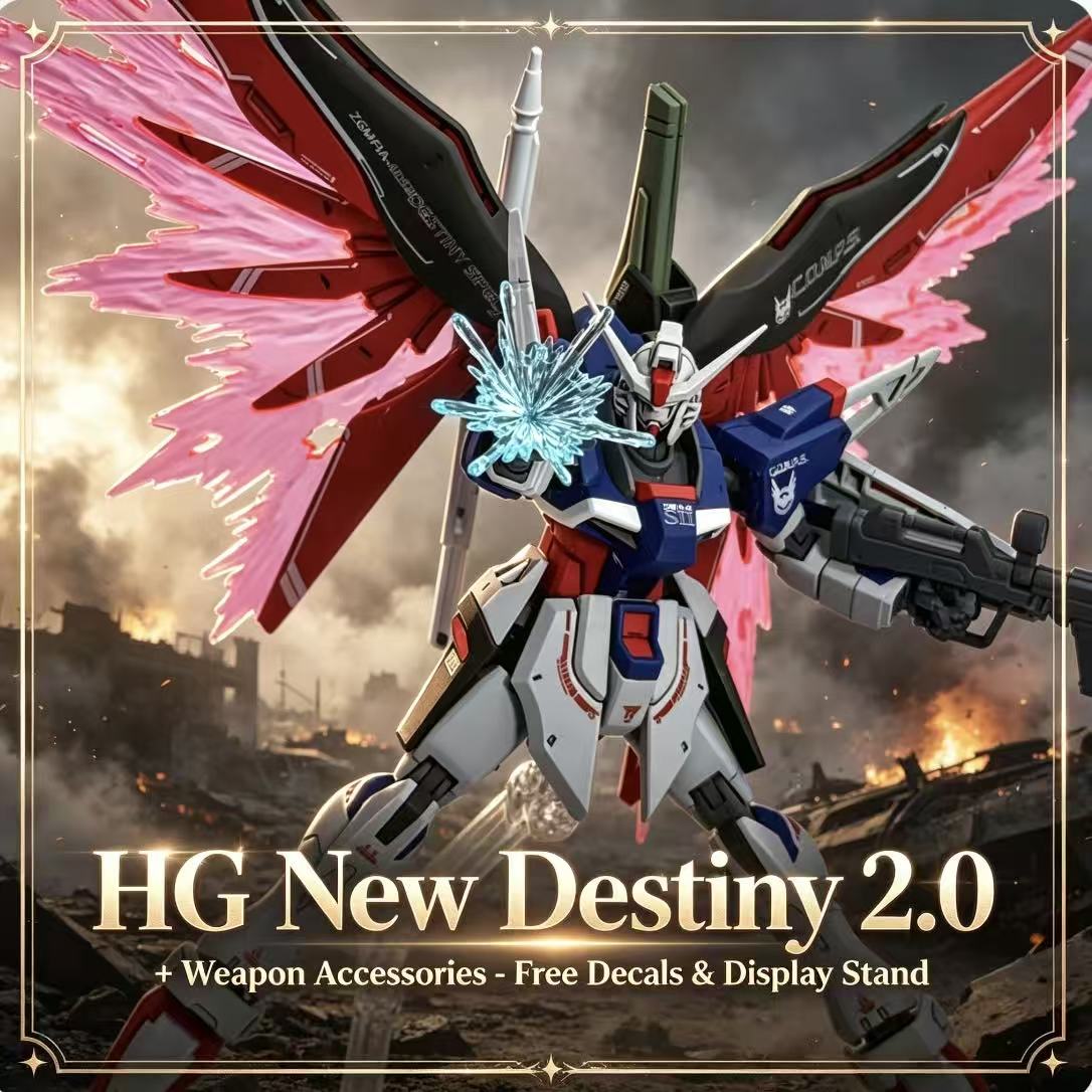 224 HG 1/144 Destiny Spec II F - Bandai Model Gundam Hg recension och pris